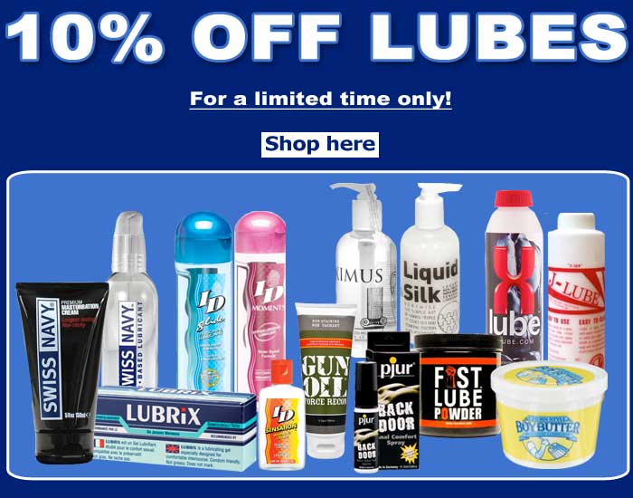 Every kind of lube for every kind of sex